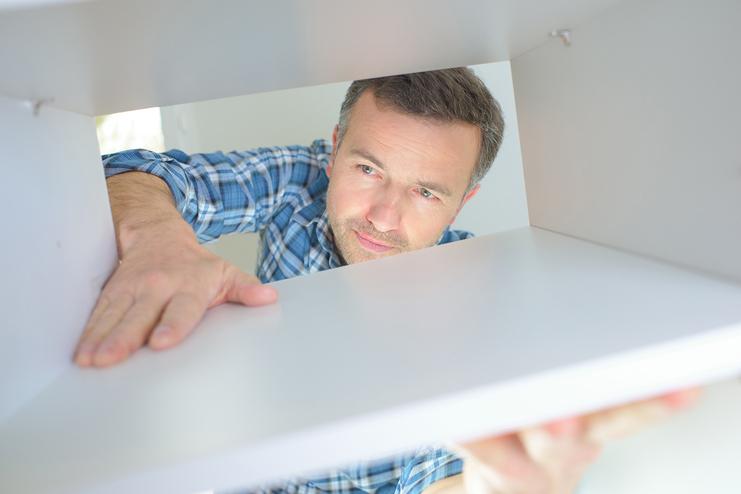 Regalaufbau Regalaufbau